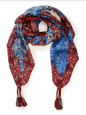 Johnny Was Silk Scarf SS25