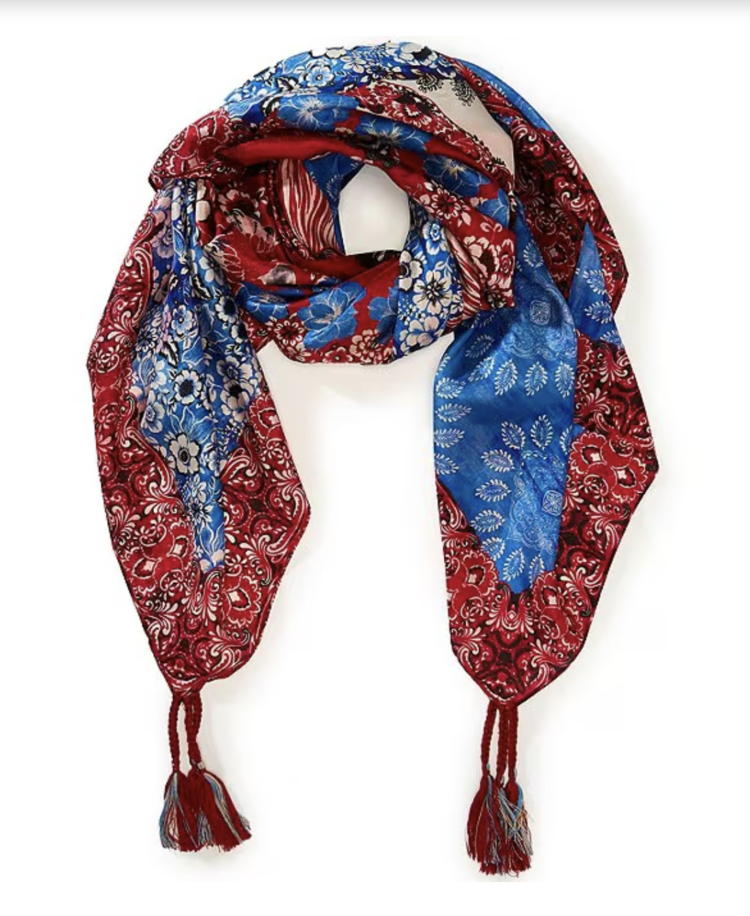 Johnny Was Silk Scarf SS25