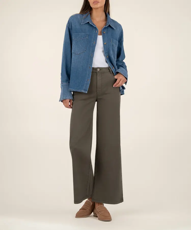 Kut Jeans Gertie Button Front Denim Shirt