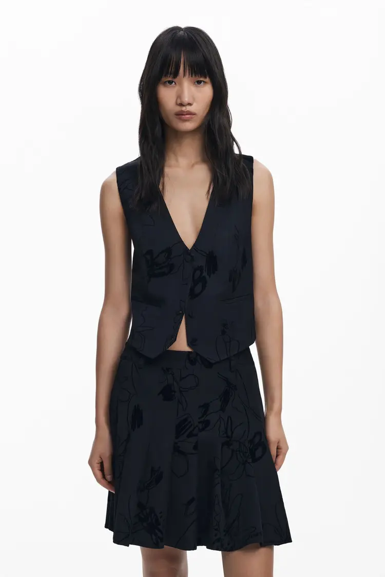 Desigual Flock Skirt