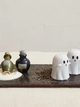 Creative Co-Op Ghost Salt n Pepper Shaker