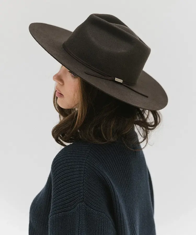Gigi Pip Emery Teardrop Fedora