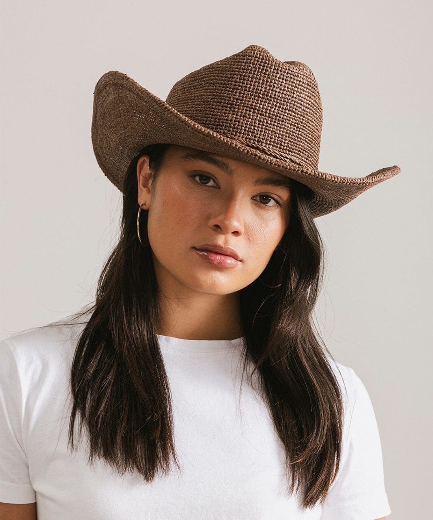 Ames Packable Straw Cowboy Hat - Terra Verde Boutique