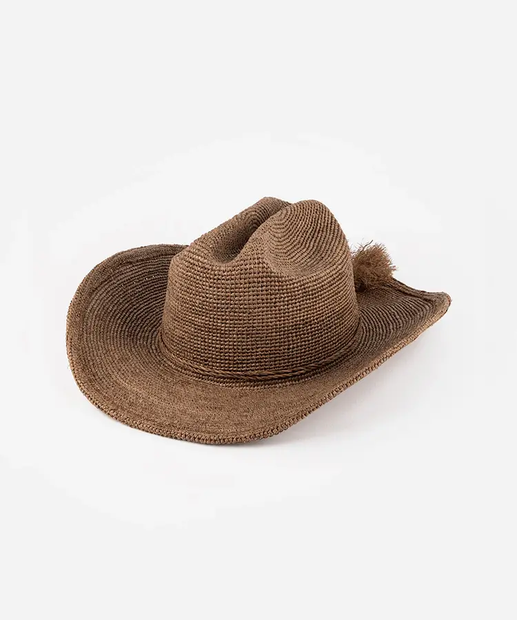 Gigi Pip Ames Packable Straw Cowboy Hat