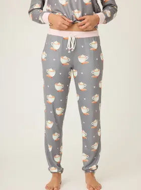 PJ Salvage Banded Pant Latte