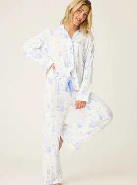 PJ Salvage L/S PJ Set Parisian Dreams