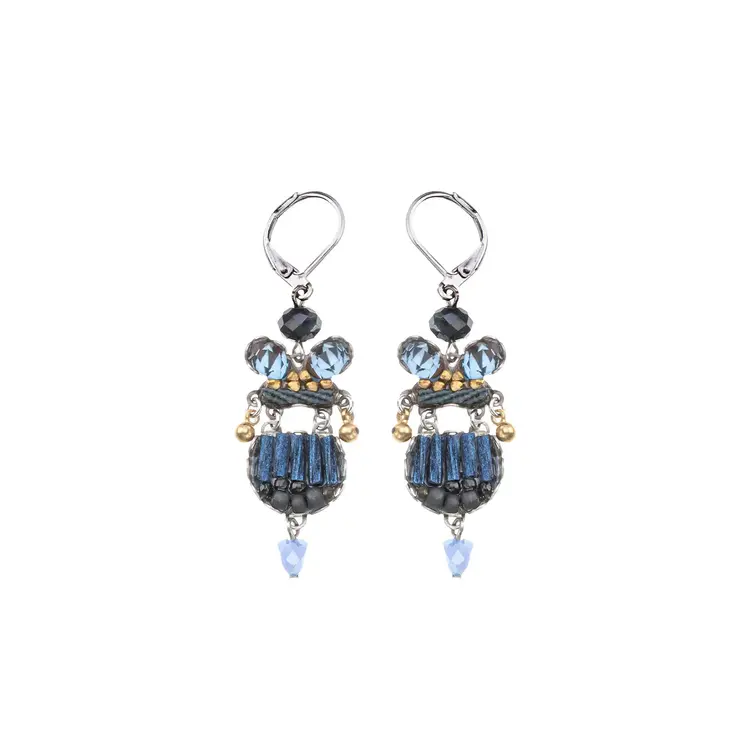 Ayala Bar/ IsArt Leila Indigo Summit Earring