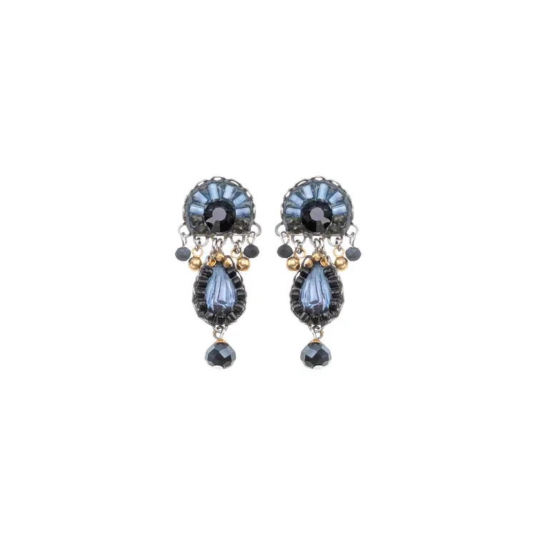 Ayala Bar/ IsArt Ayesha Indigo Summit Earring