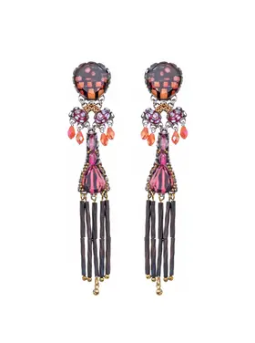 Ayala Bar/ IsArt Trafelle Rosy Clay Earring