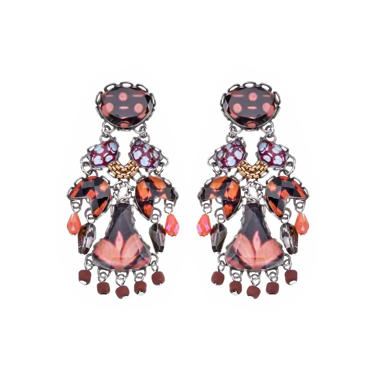 Ayala Bar/ IsArt Rosava Rosy Clay Earring
