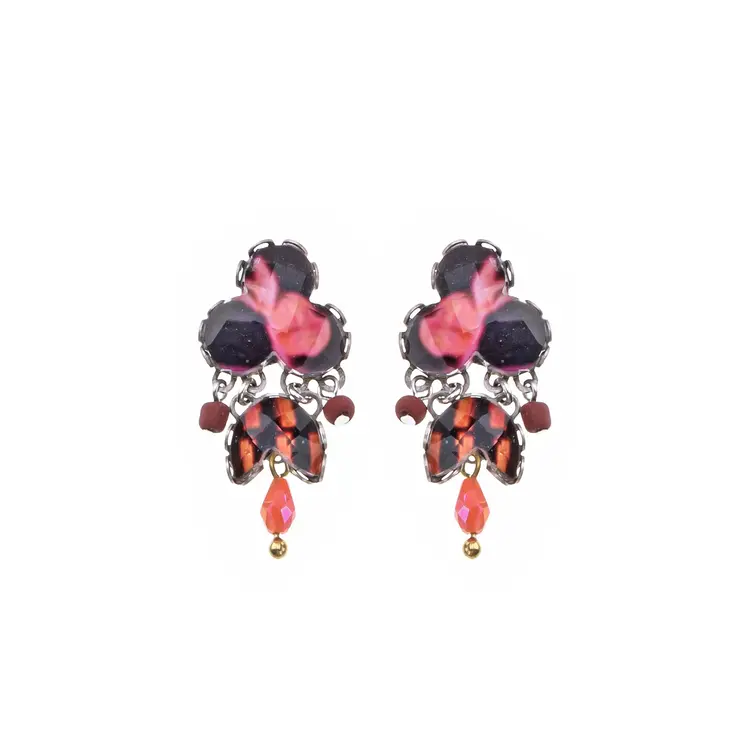 Ayala Bar/ IsArt Blossin Rosy Clay Earring