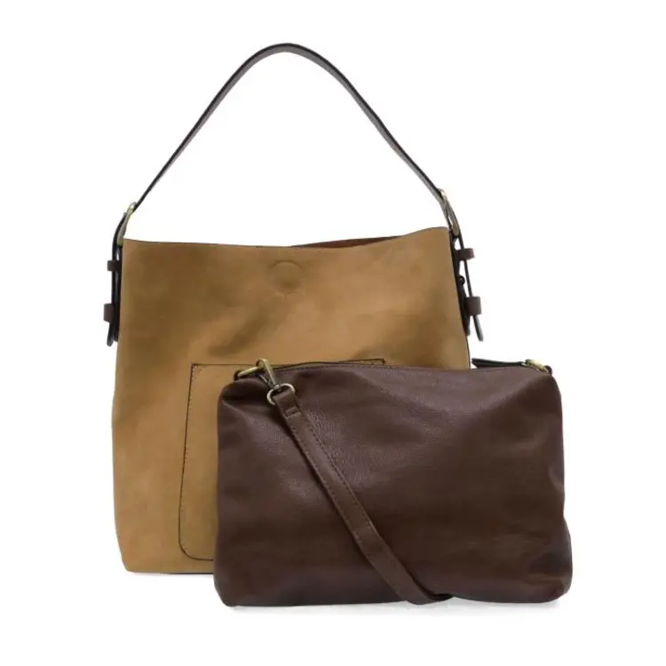Joy Susan Faux Suede Hobo Style Bag