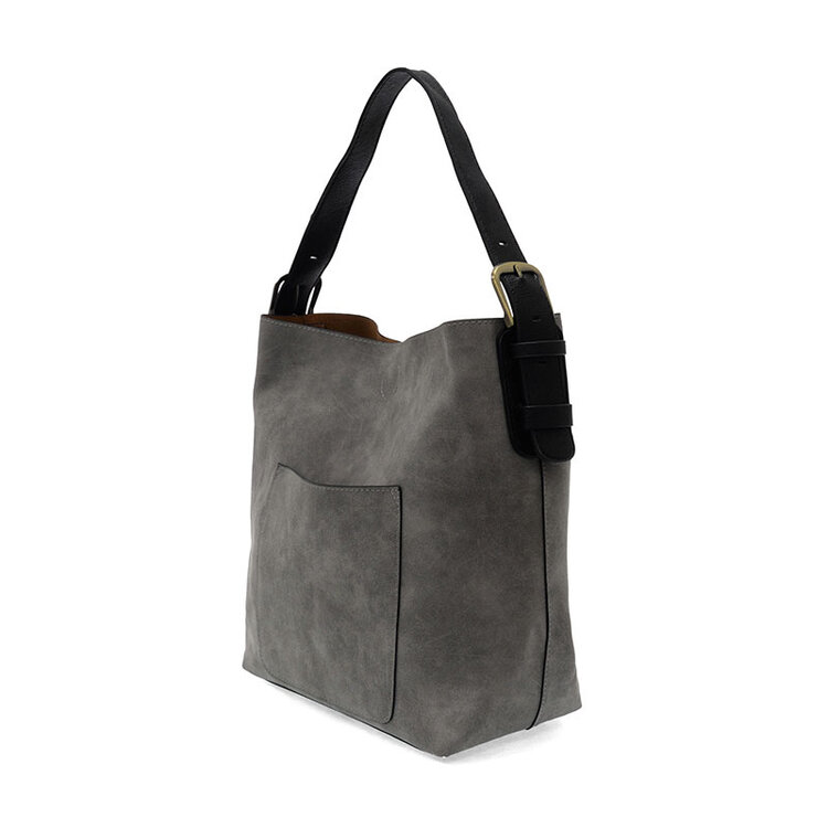 Joy Susan Faux Suede Hobo Style Bag