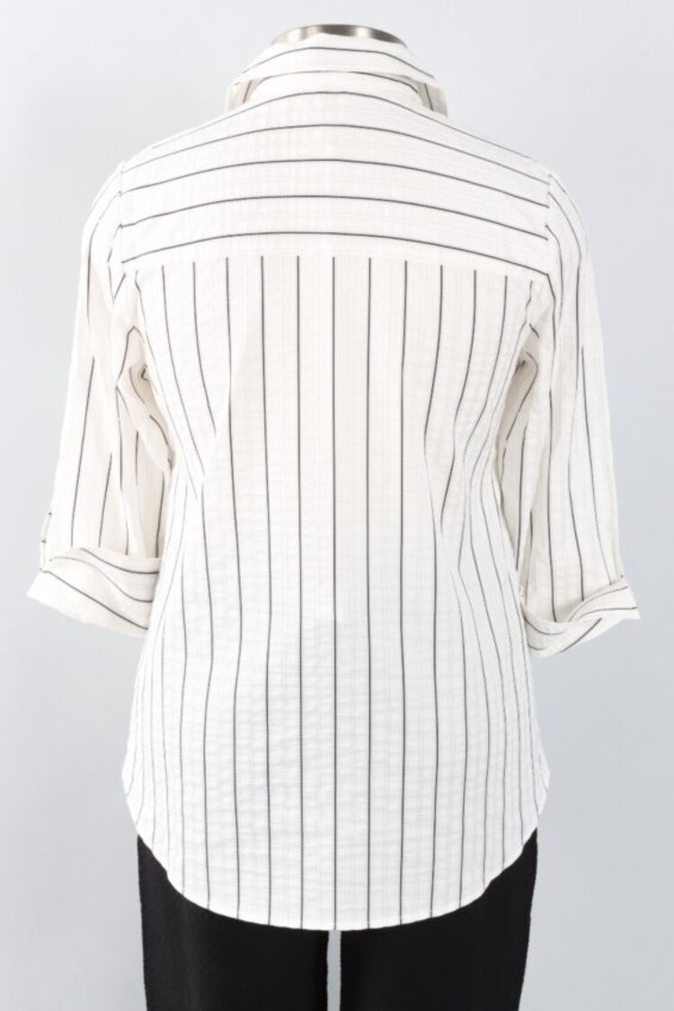 Habitat EAST SIDE STRIPES HIDDEN PLACKET