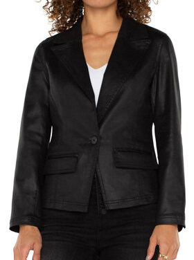 Liverpool Notch Collar One Button Jacket