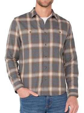 Liverpool Mens Mens LS Double Pocket Shirt