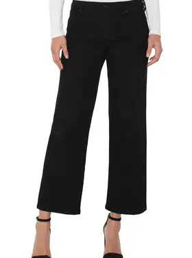 Liverpool Stride Crop Wide Leg