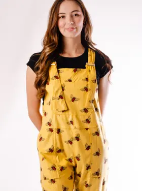 Golden Bees Overalls