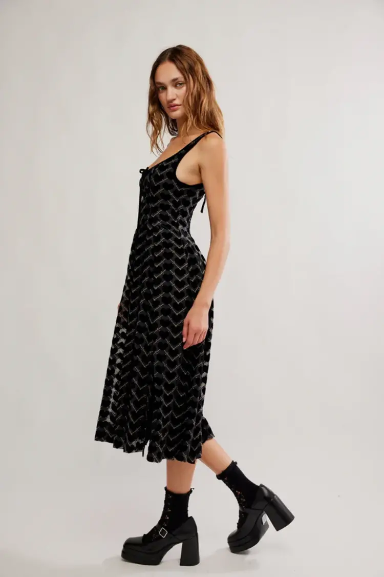 Free People Feya Midi Dress
