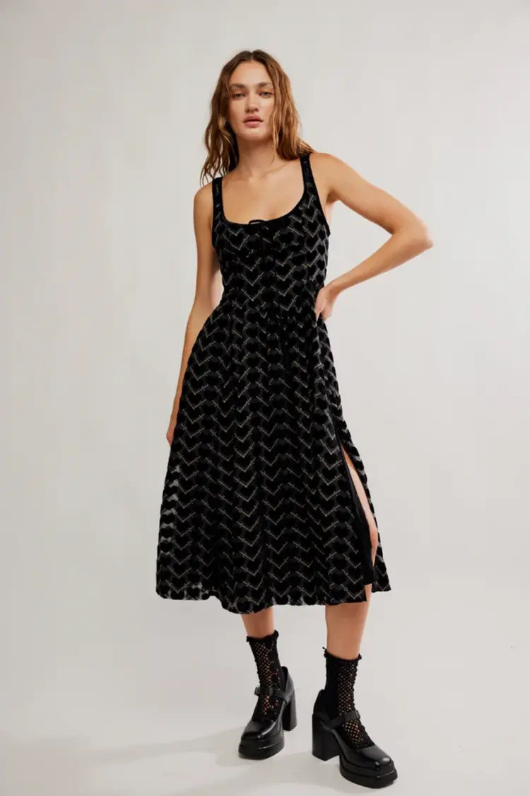 Free People Feya Midi Dress