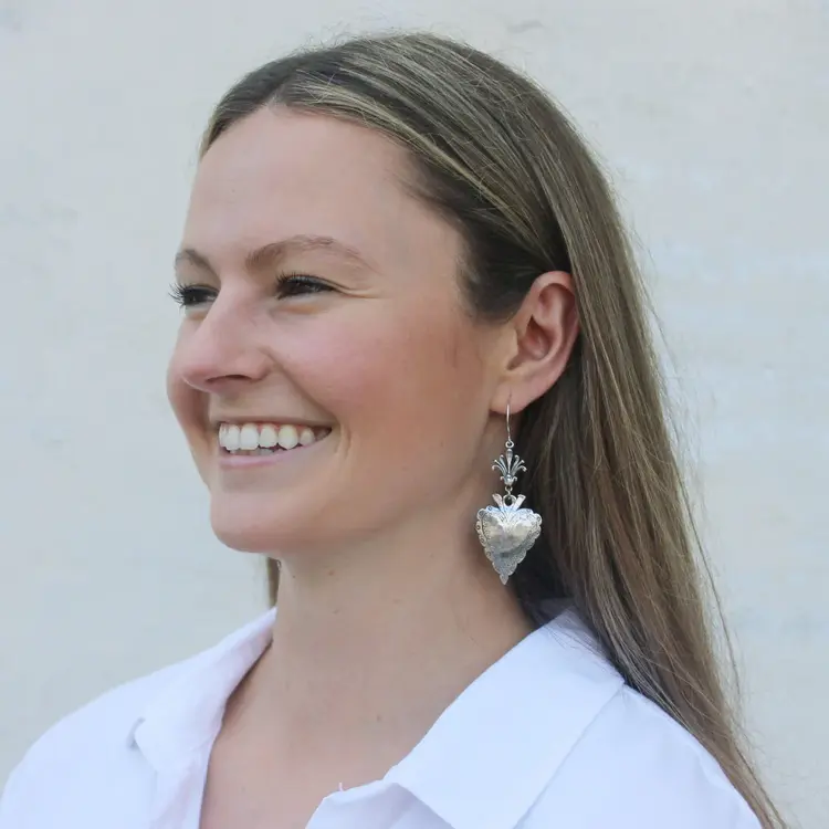 Earrings - Milagro Heart