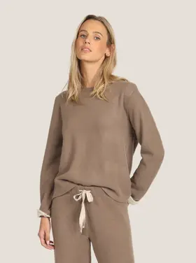 DREAM SWEATSHIRT RAW EDGE