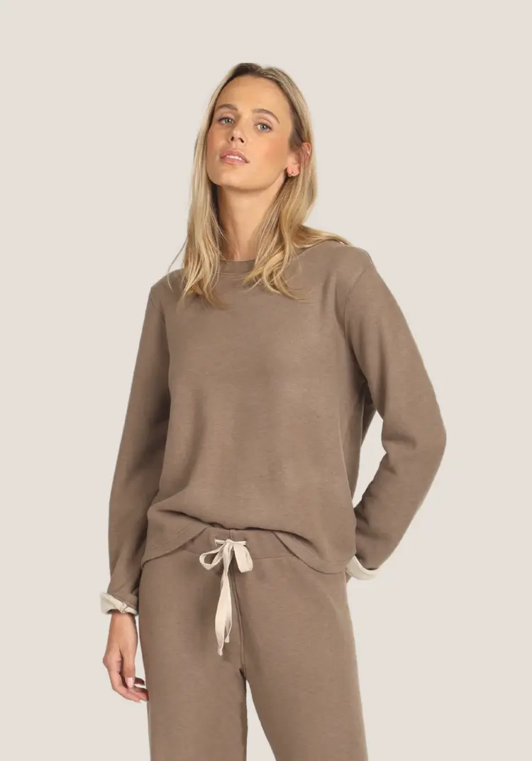 DREAM SWEATSHIRT RAW EDGE