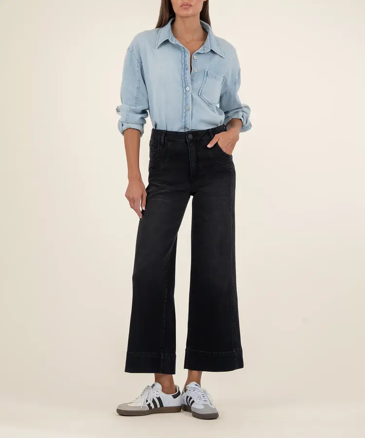Kut from the Kloth / STS Blue Meg High Rise Fab Ab Wide Leg