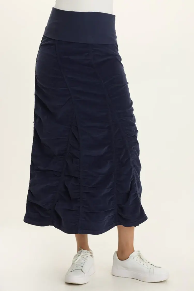 XCVI Stretch Cord Midi Skirt