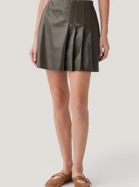 THML Leather Skirt