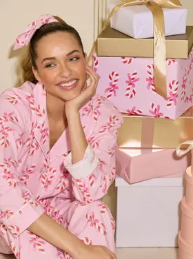 PJ Salvage Flannel PJ Set LS Pant