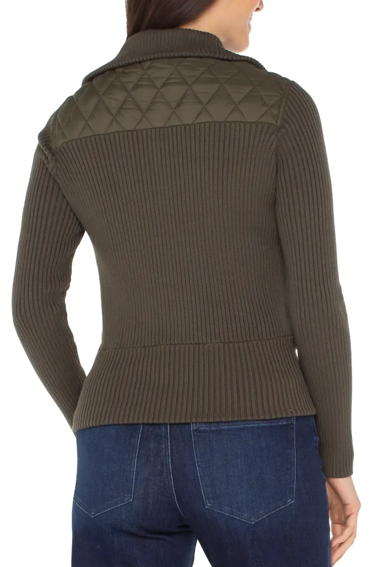 Liverpool Los Angeles Long Slv Zip Front Jacket