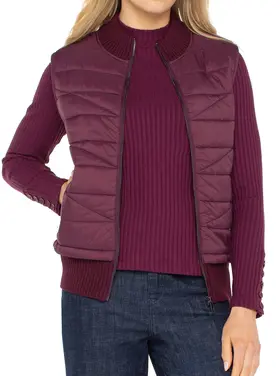Liverpool Quilted Front Vest