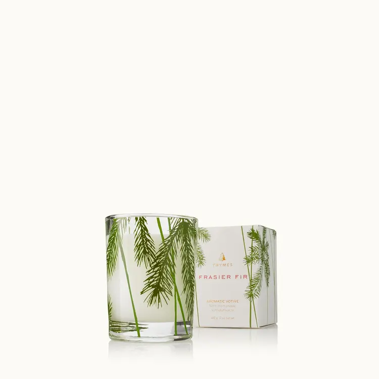 Thymes FFr Votive Candle, Pine Needle