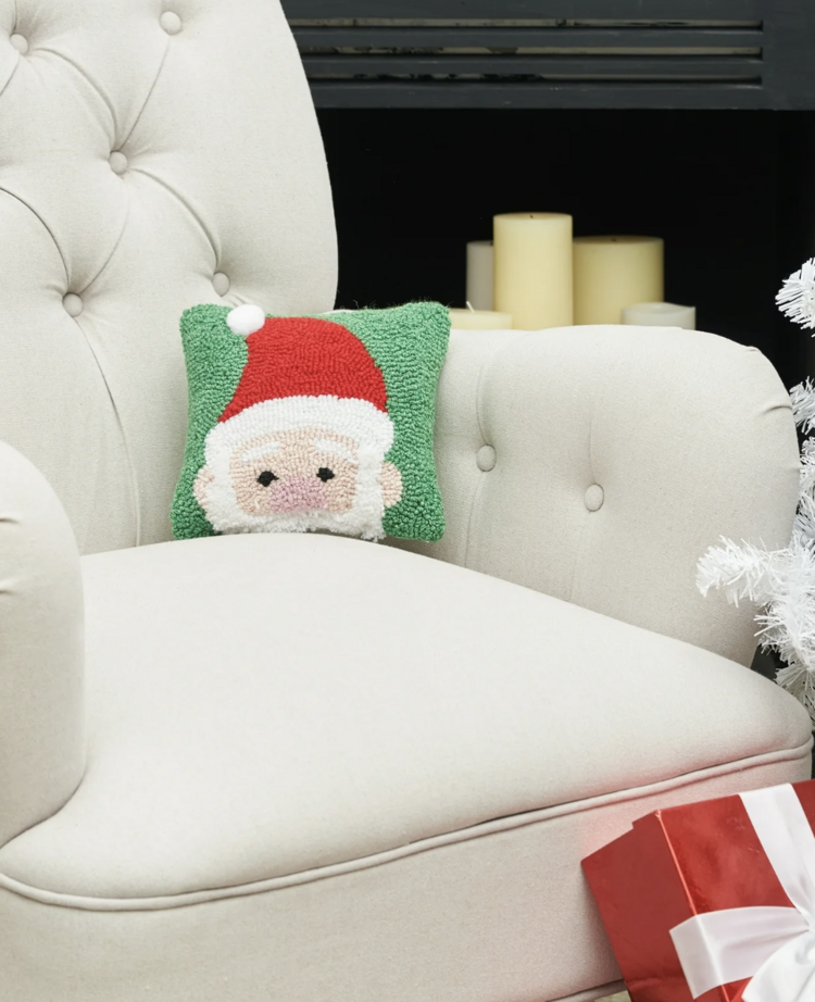 Peek a Boo Santa Pillow