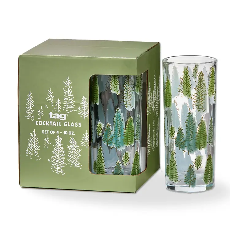 ASPEN DRINKS GLASS S/4