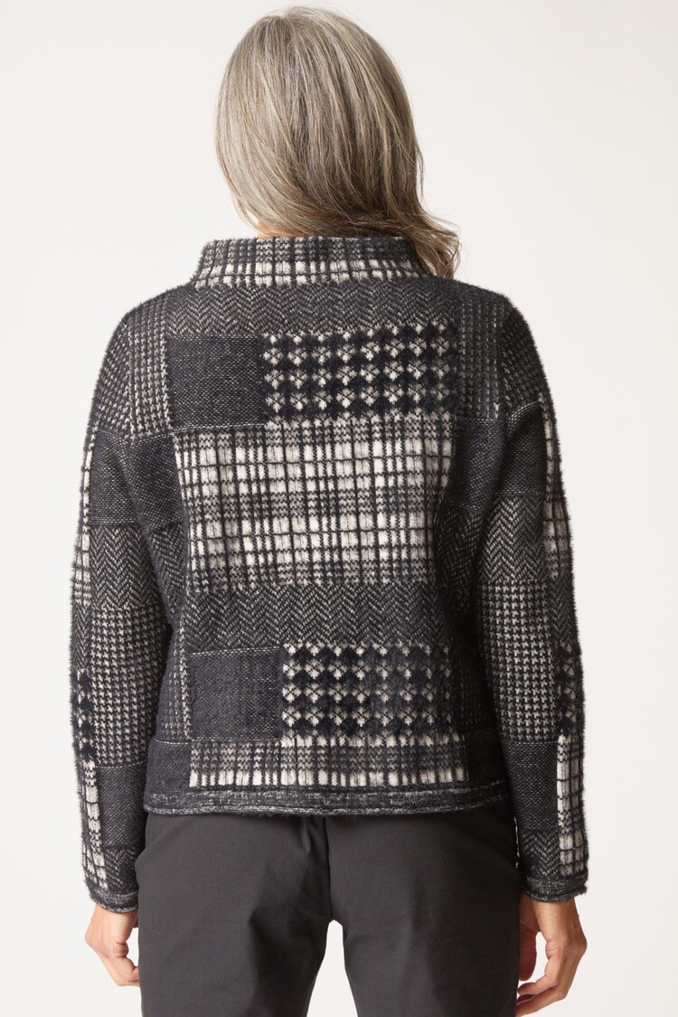Habitat PLAID PATCHWORK PULLOVER