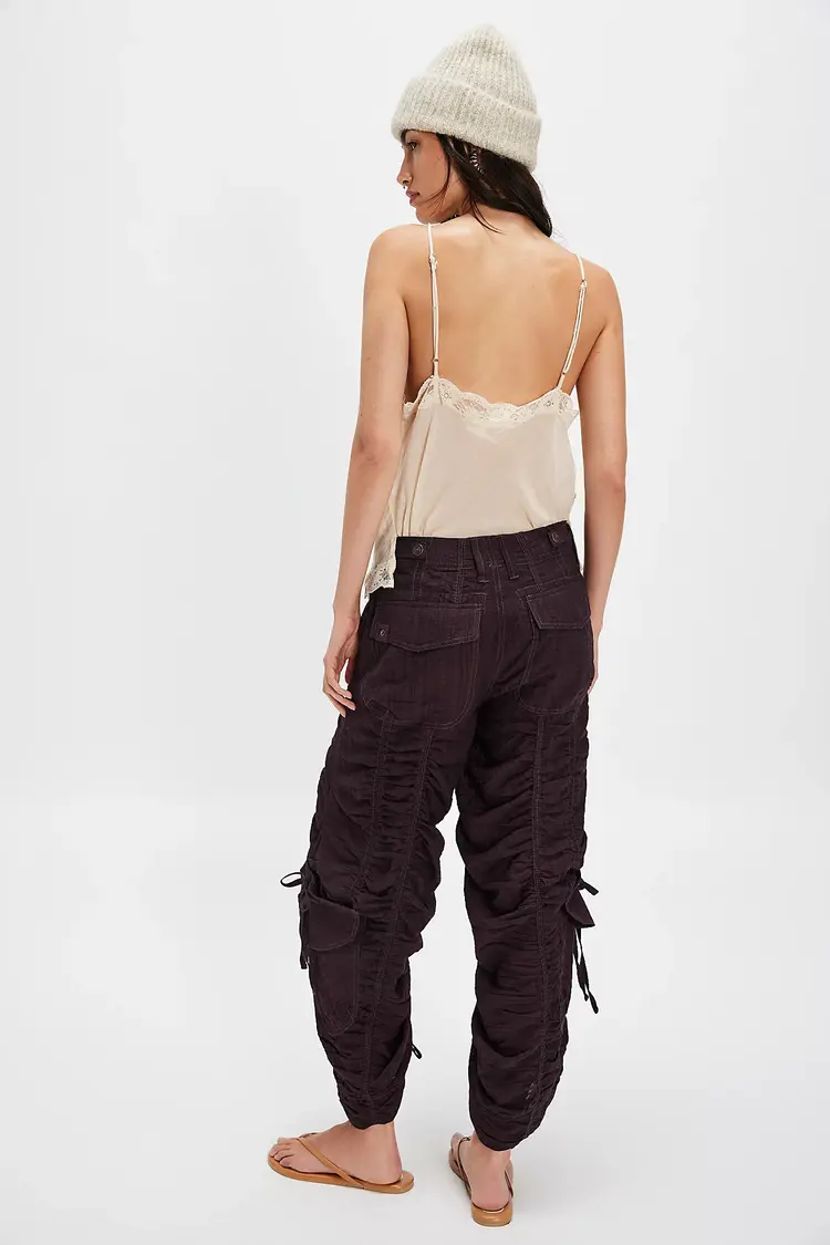 Free People Scorpio Shirred Pant