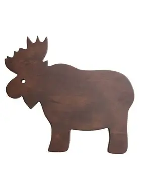 Creative Co-Op Moose Shaped Cheese/Cutting Board