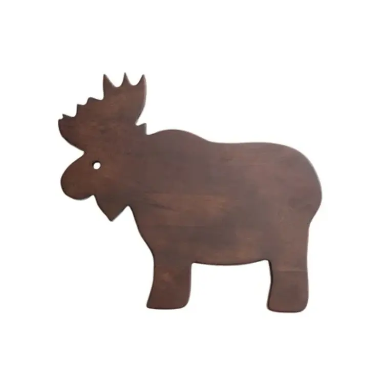 Creative Co-Op Moose Shaped Cheese/Cutting Board