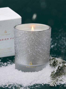 Thymes FFr Med Candle Flock Col 6.5oz