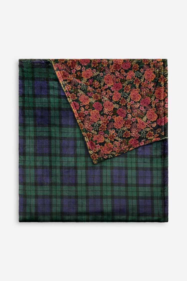 Johnny Was Laurel Canyon Cozy Blanket- Mingo Plaid