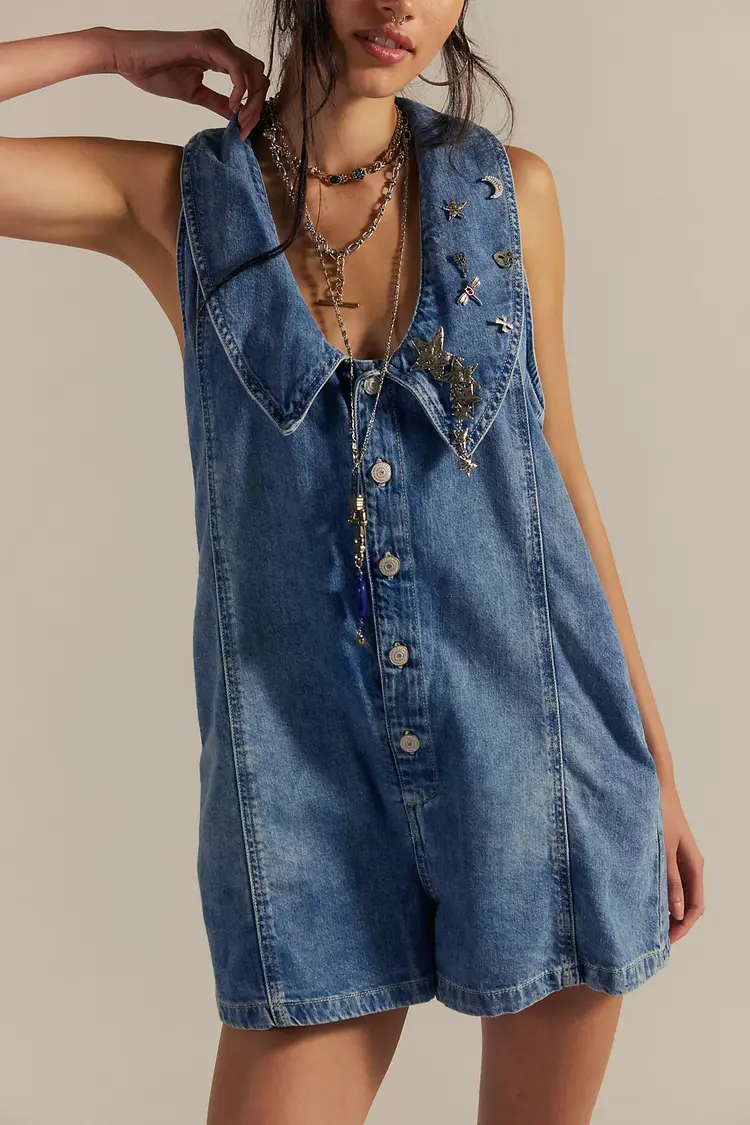 Free People Dover Playsuit
