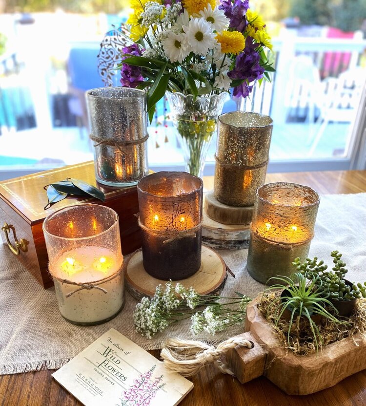 Himalayan Trading Post Hurricane Matte Gold Grapefruit Pine