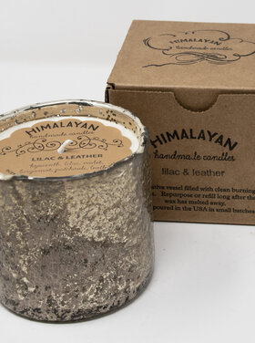 Himalayan Trading Post Artisan Glass Tumbler Matte Gold Bourbon Vanilla