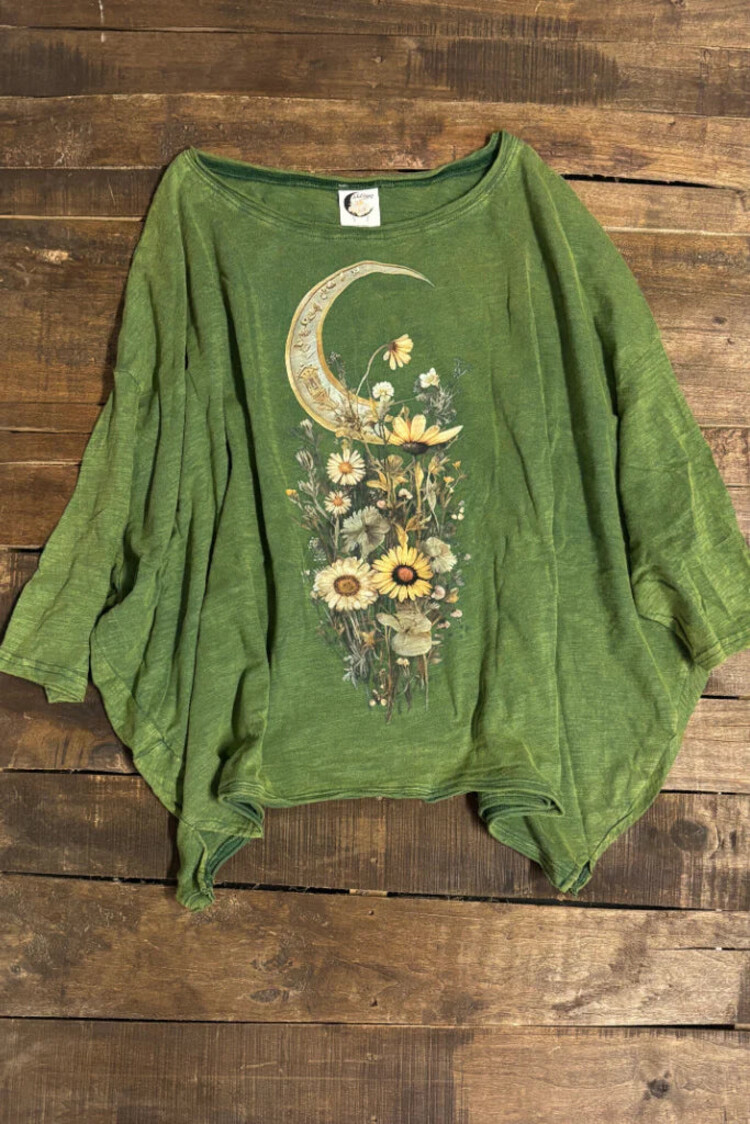 Jaded Gypsy Be Free Top Moon Glow