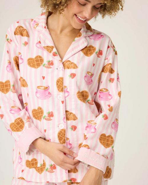 Parisian PJ Set Flannel