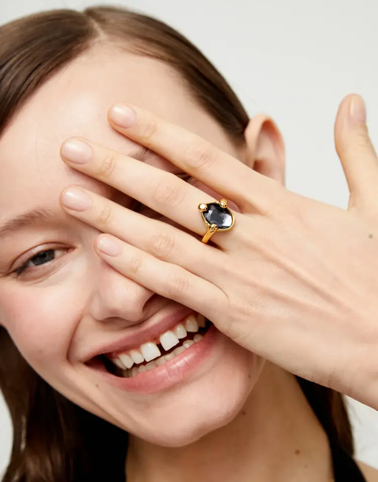 UNO De 50 Ser Deslumbrante Ring 15 Gold