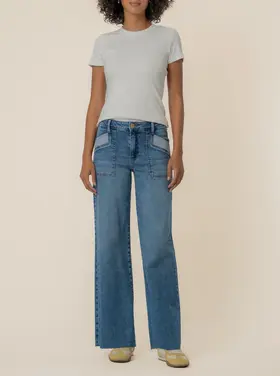 Kut from the Kloth / STS Blue Maya High Rise Porkchop Pocket