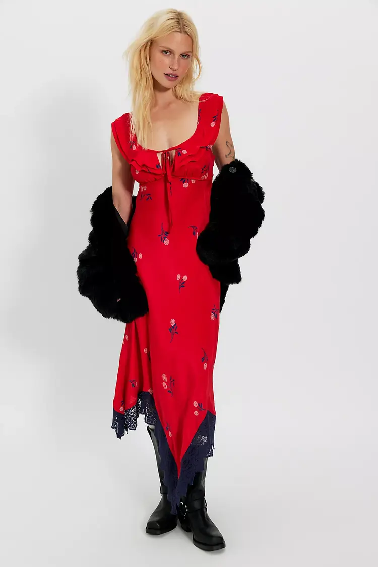 Free People Flock Together Midi